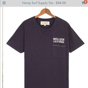 Mollusk Surf Supply Hemp Tee - Large